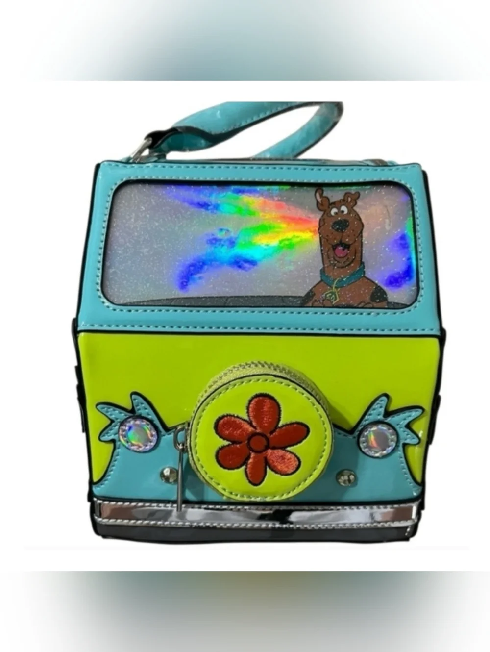 DollsKill x Scooby-Doo Mystery Machine Crossbody Bag 💚 - Picture 2 of 5